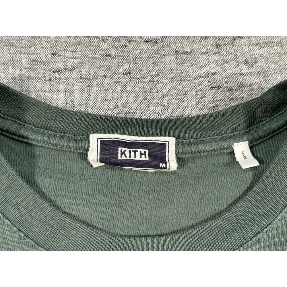 Kith Shirt Mens Medium Green 1996 Nature Society Tree Frog Crewneck Pullover Tee - Picture 2 of 7